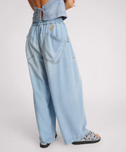 One Teaspoon - Soft Blue Tencel Parachute Pants