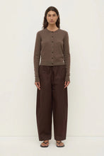 assembly label benny knit cardigan coca marle