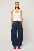 Abrand - Barrel Jean (Tara) (Dark Blue)