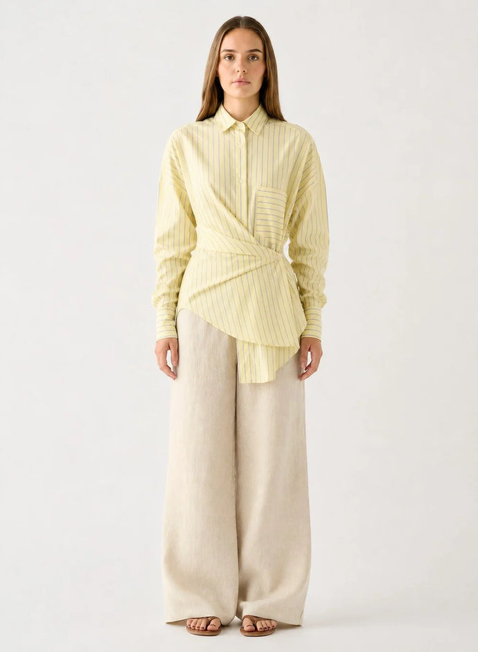 Esmaee/Bayview Lemon Stripe Shirt