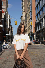MAKU - Boxy Crop Tee - Banana Bra