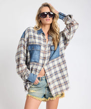 one teaspoon oversized flannel shirt