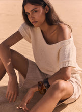 esmaee endless knit top - natural