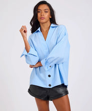 One Teasoon/Powerhouse Oversized Longsleeve (Blue)