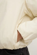 Assembly Label/Zoie Padded Bomber Jacket/Antique White