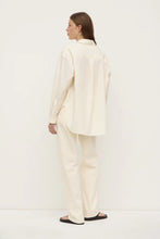assembly label marigold poplin long sleeve shirt