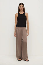 assembly label pippa silk pant - dark sand