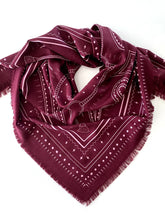 dark hampton the hadfield wool silk scarf