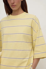 assembly label nora cotton stripe oversized tee rind stripe