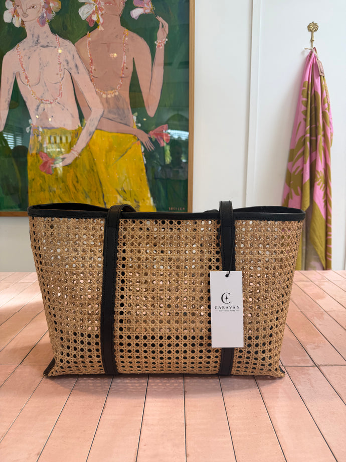 Rattan Tote