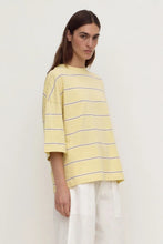 assembly label nora cotton stripe oversized tee rind stripe
