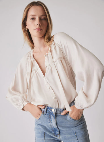 Esmaee - Compass Blouse/Creme