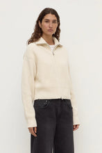Assembly Label/Kaia Wool Zip Sweater/Antique White