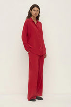 Assembly Label/Betty long sleeved silk shirt (Mulberry)