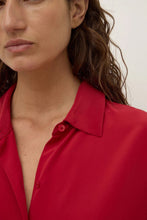 Assembly Label/Betty long sleeved silk shirt (Mulberry)