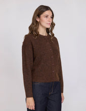 stella and gemma coco cardigan - choc marle