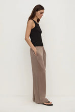 assembly label pippa silk pant - dark sand