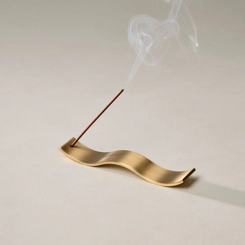 Gentle Habits - Brass Incense Holder