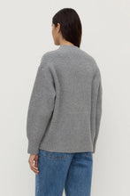 assembly label paloma knit cardigan (grey marle)