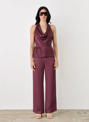 Esmaee/Twilight Pant/Merlot