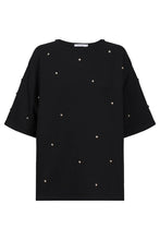 Haven/Boston Studded Sweat Tee/Black