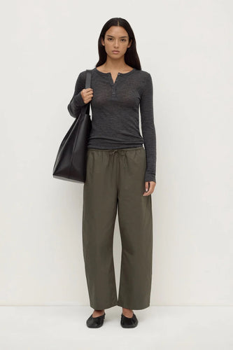 assembly label amara pant - dark miltary