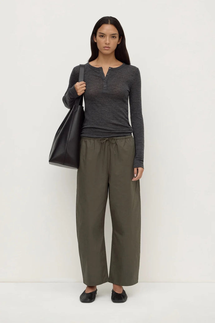 assembly label amara pant - dark miltary