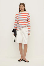 assembly label eliana stripe cotton long sleeve tee