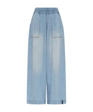 One Teaspoon - Soft Blue Tencel Parachute Pants