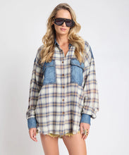 one teaspoon oversized flannel shirt
