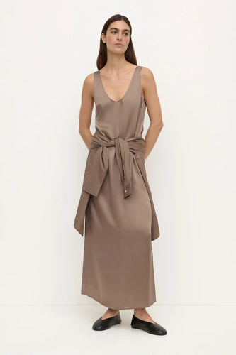 assembly label pippa silk tank dress