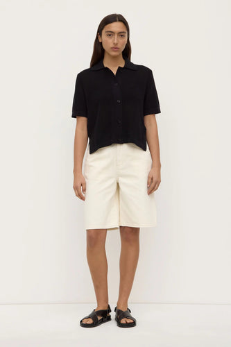 Assembly Label - Kismet Knit Short Sleeve Shirt (black)