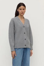 assembly label paloma knit cardigan (grey marle)