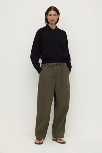Assembly Label / Gigi Cotton Utility Pant /Dark Military
