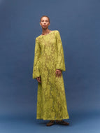 Kinga Csilla - Nova Lace Cherry Maxi Dress