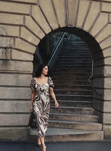 Esmaee/Argyle Midi Dress