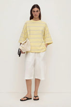 assembly label nora cotton stripe oversized tee rind stripe