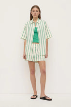 Assembly Label/Agnes Stripe Short/Butter/Bright Green