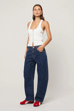 Abrand - Barrel Jean (Tara) (Dark Blue)