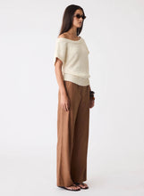 esmaee endless knit top - natural