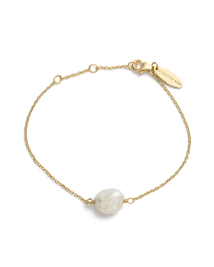 Kirstin Ash - Pearl Bracelet (18k Gold Plated)
